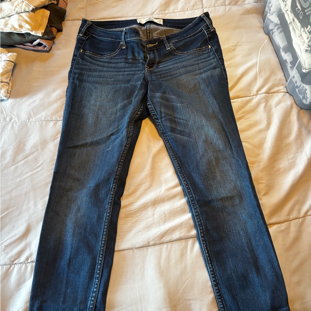 Hollister Dark Blue Skinny Jeans